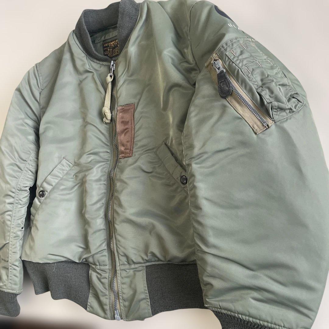 バズリクソン MA-1 1st 最初期型 レプリカ 復刻 クラウン 良品 S