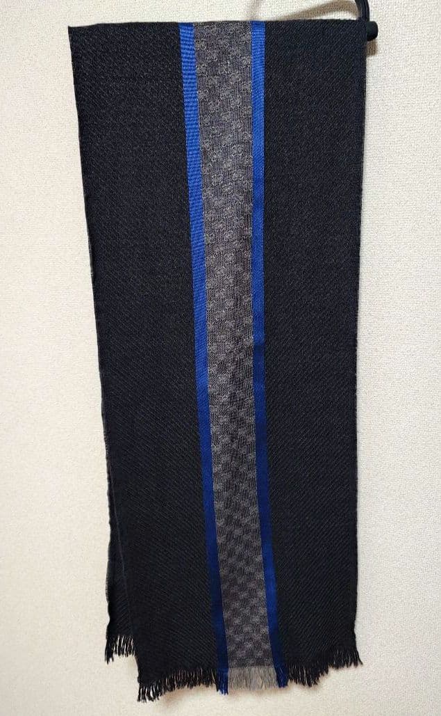 GUCCI　マフラー　グッチ GUCCI（グッチ） マフラー メンズ レディース ネイビー GUCCI 570603