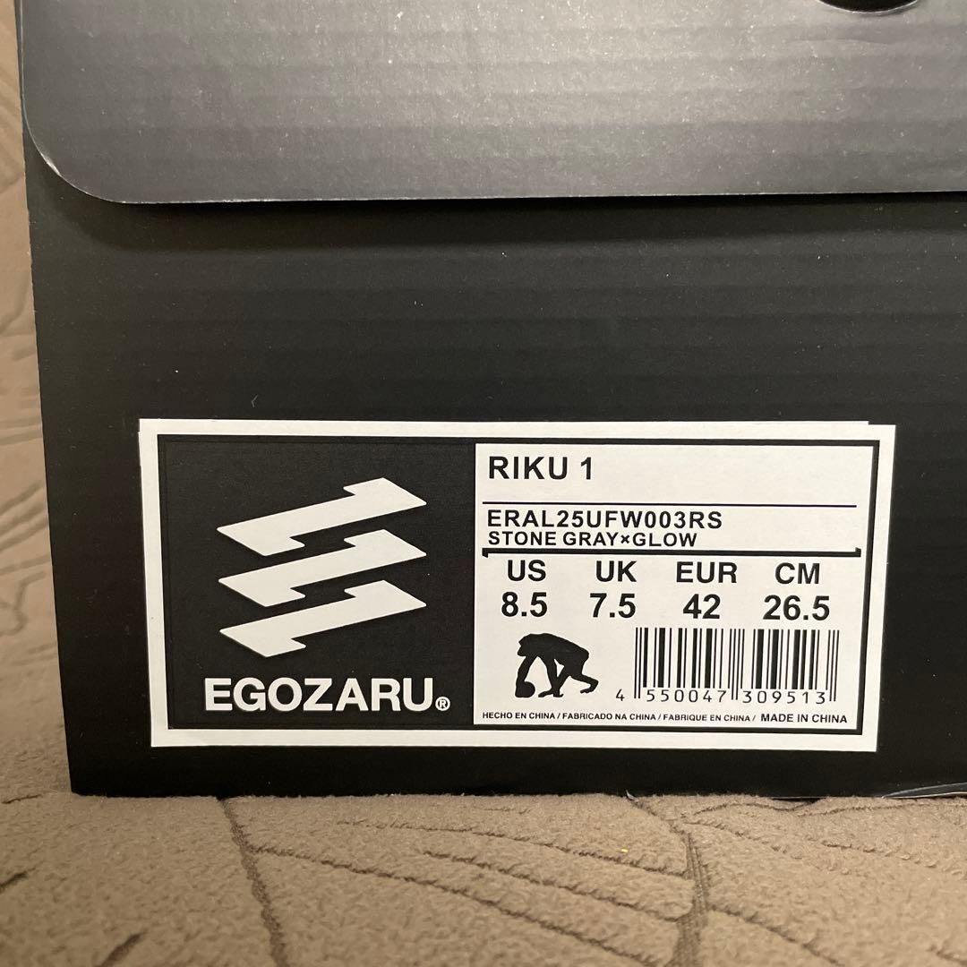 新品 EGOZARU RIKU 1 26.5cm 瀬川リク バッシュ エゴザル