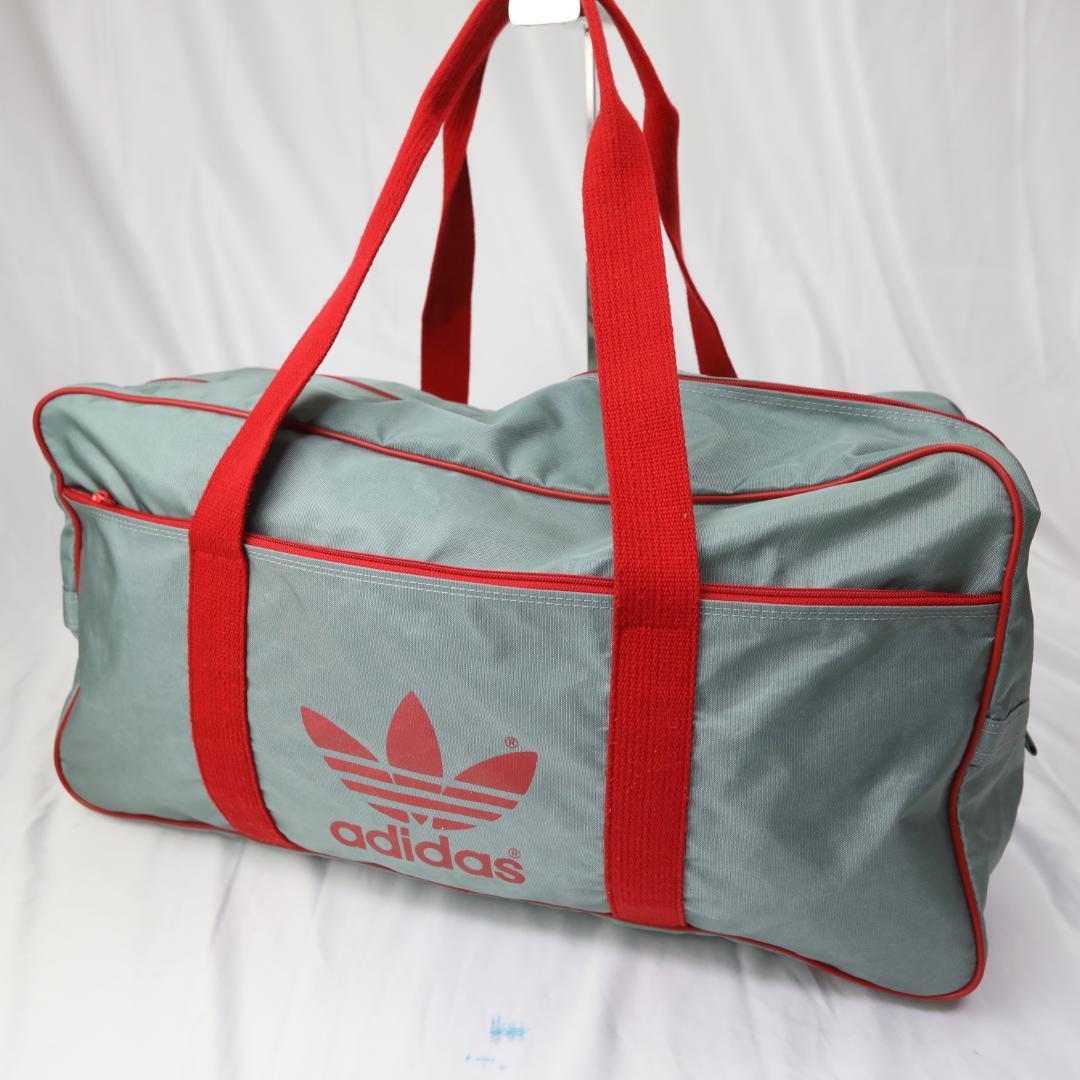 極美品】adidas アディダス ボストンバック 80年代 スクバ - メルカリ
