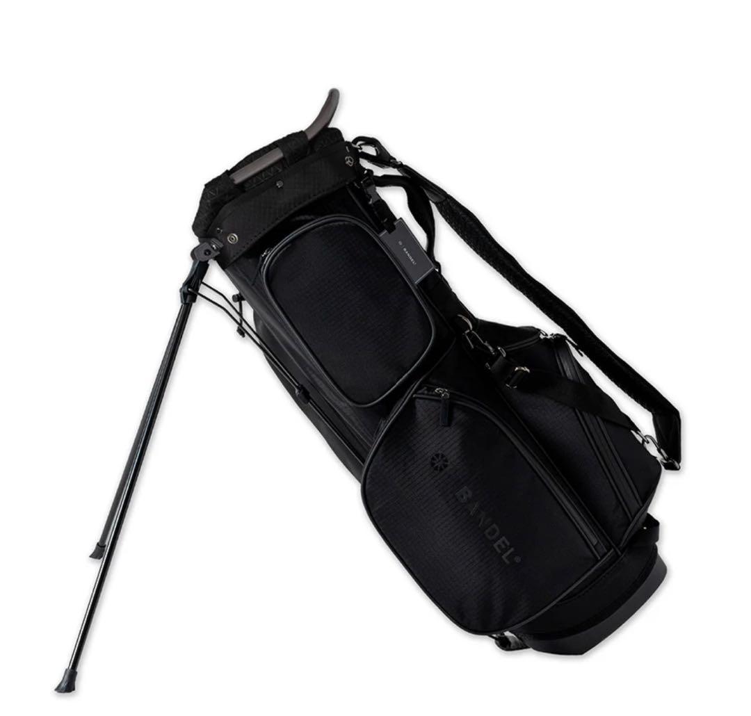 新品・タグ付き】完売品 BANDEL キャディバッグ ブラックエディション 黒