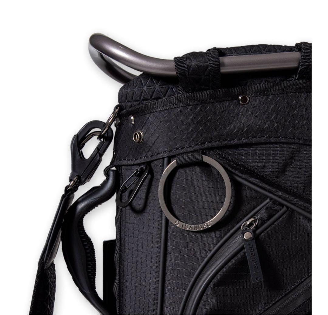 新品・タグ付き】完売品 BANDEL キャディバッグ ブラックエディション 黒