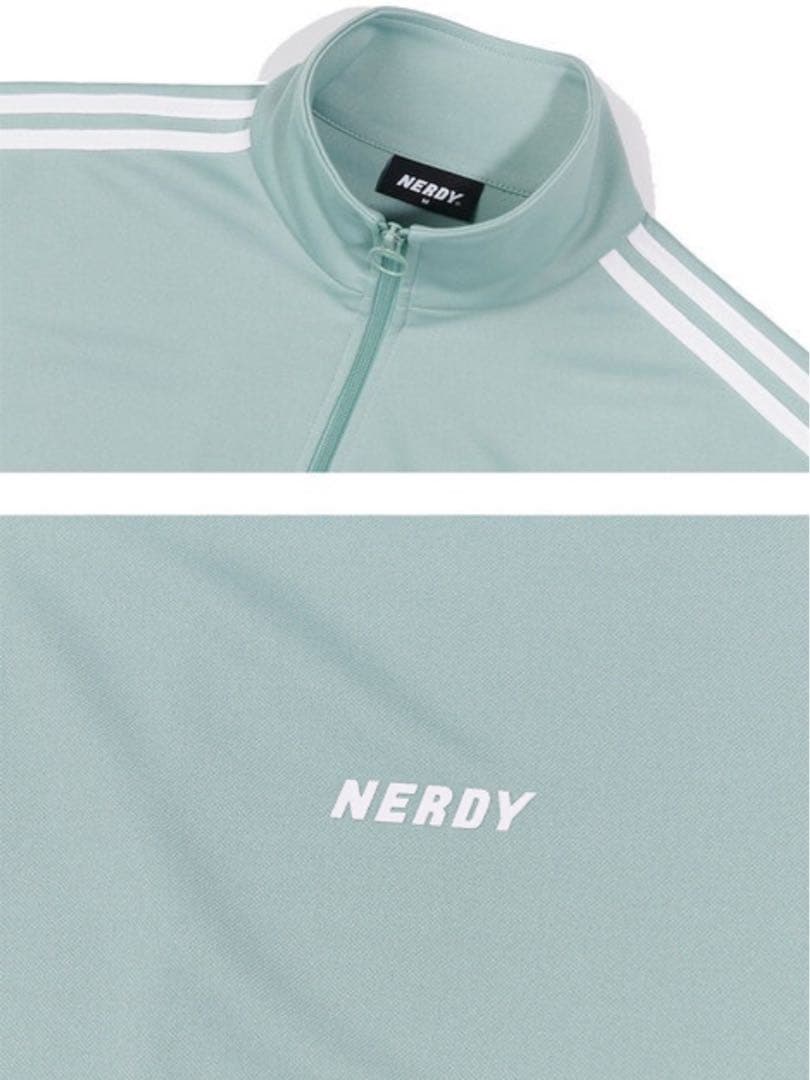 NERDY ジャージ トラックジャケット ミント グリーン 上下セット