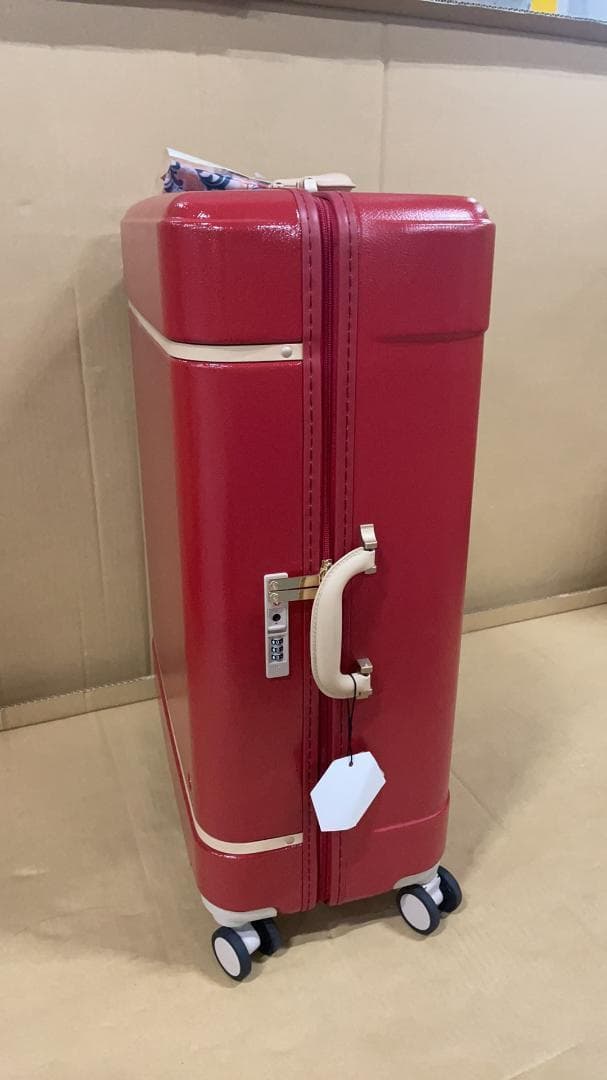 HaNT スーツケース 赤 5泊〜向け75L 美品