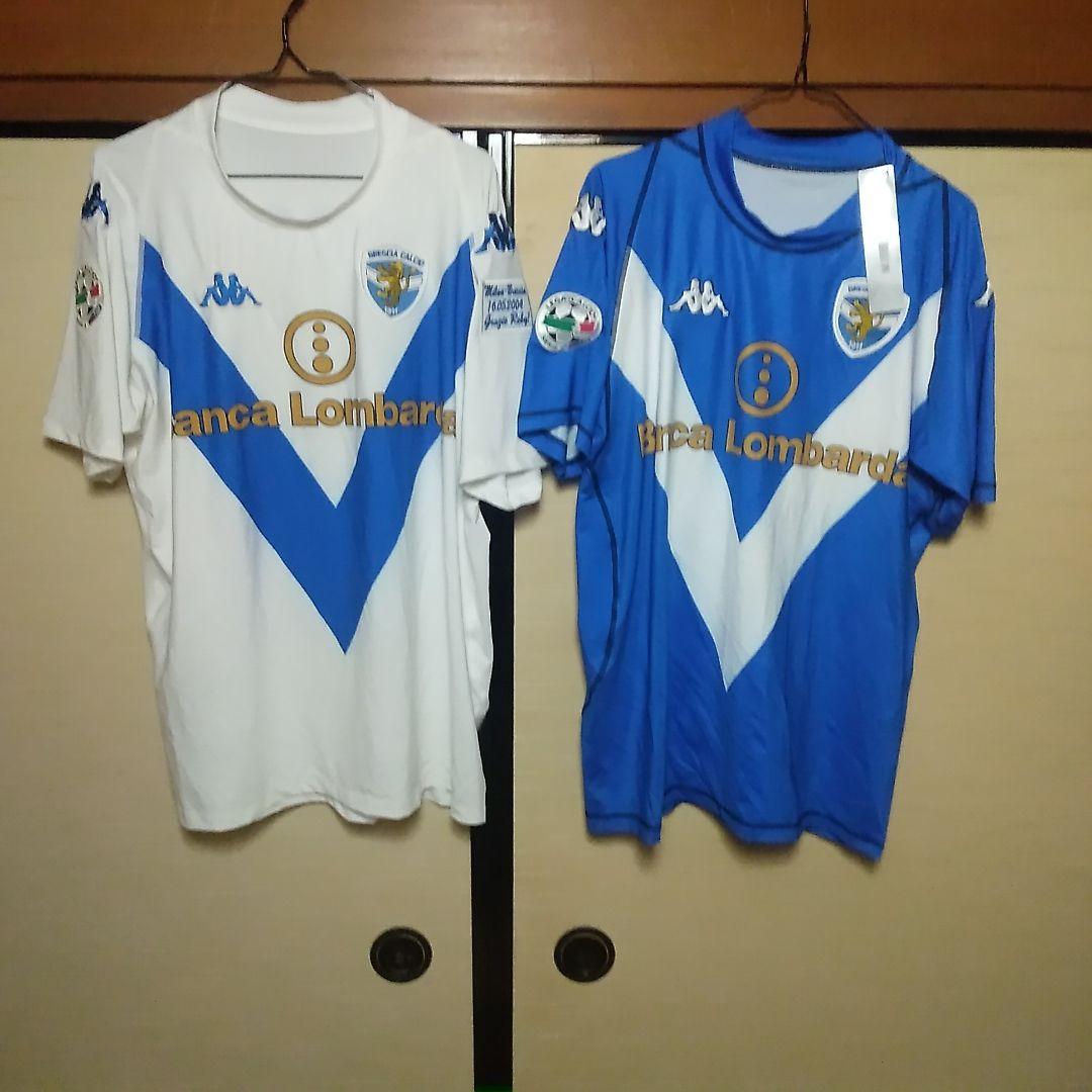 バッジオ！ブレシアユニホーム片方タグ付き百周年 - メルカリ