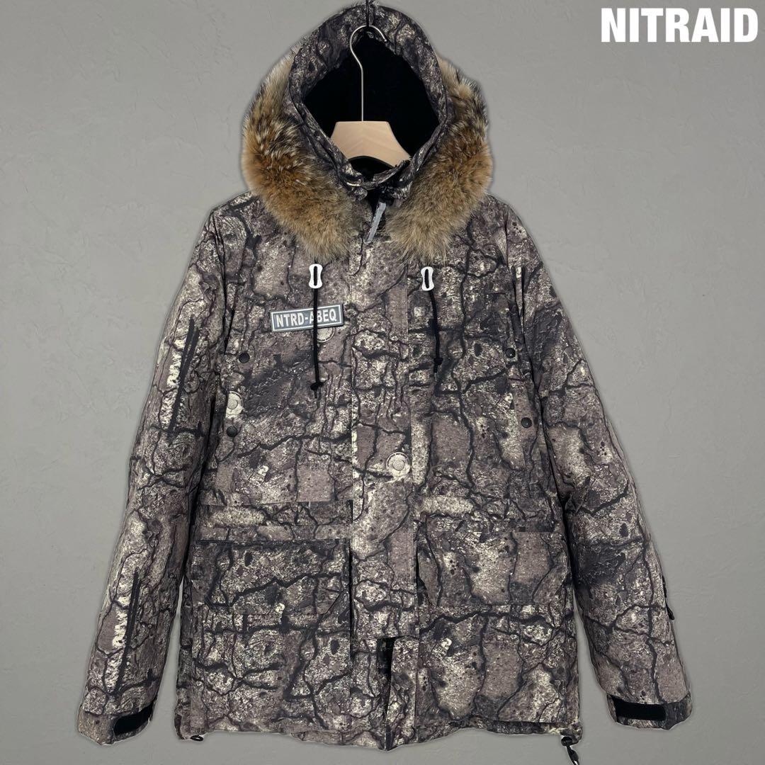 名作 NITRAID リアルストーン N-3B ダウンジャケット ナイトレイド