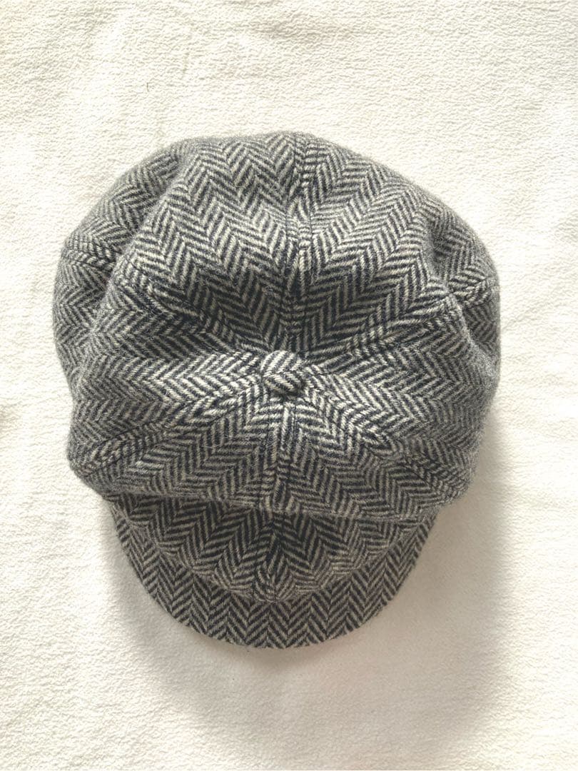 RRL ツイード ハンチング グレー サイズS 美品 美品 ツイード