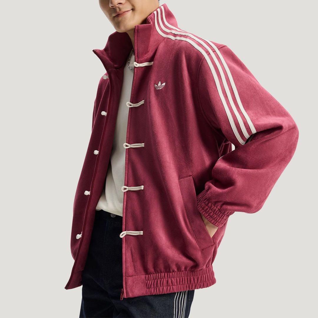 アディダス 中国限定 蛇年トラックジャケット赤Sサイズ” adidas