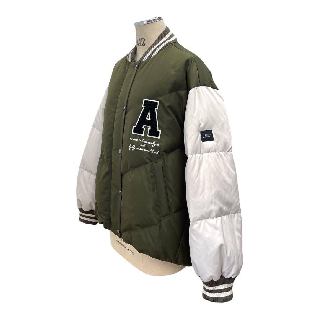 最終値下げ★美品★ayane★スタジャン★カーキ