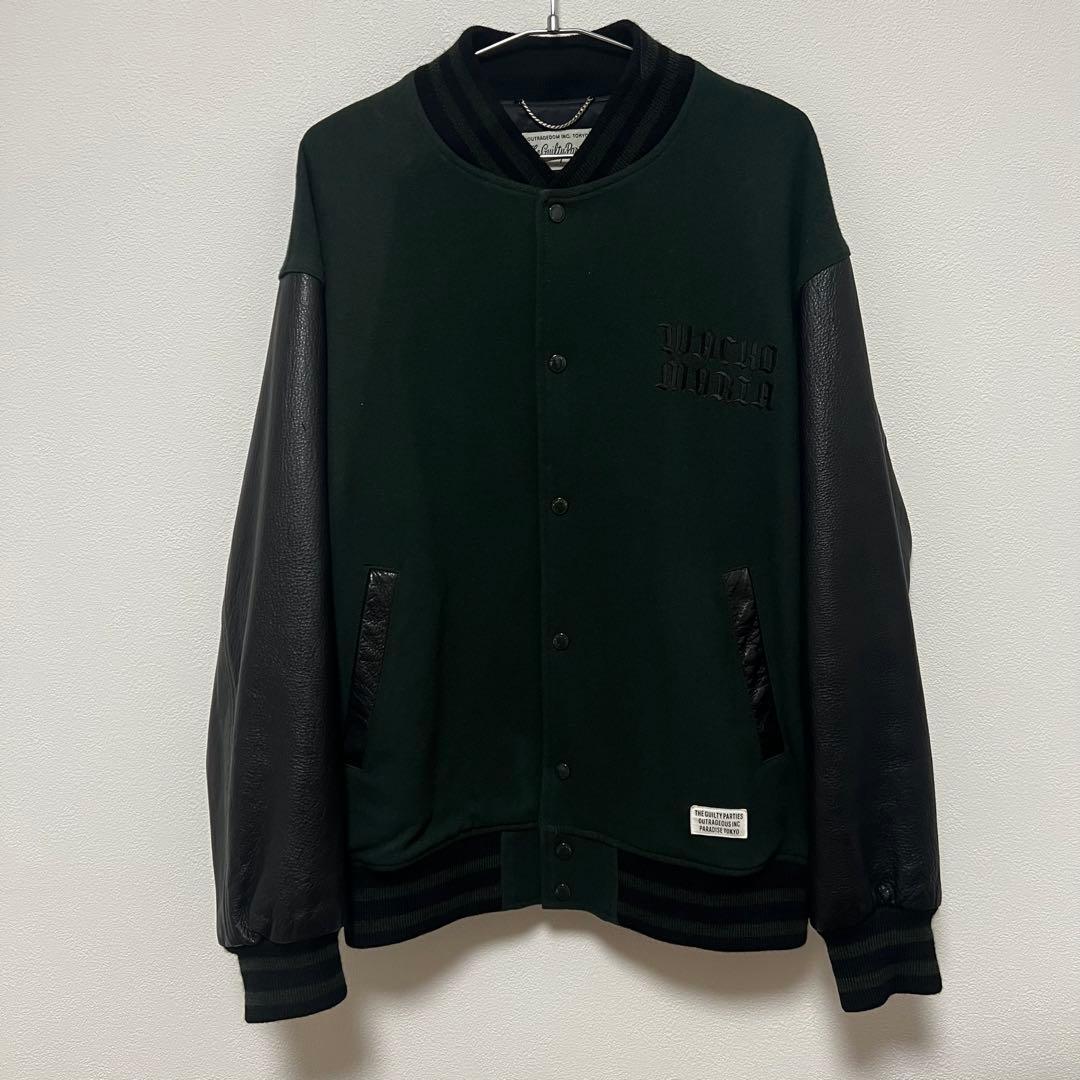 ジャケット・アウター WACKO MARIA 23AW LEATHER VARSITY JACKET Wacko Maria Leather Varsity Jacket in Black for Men | Lyst