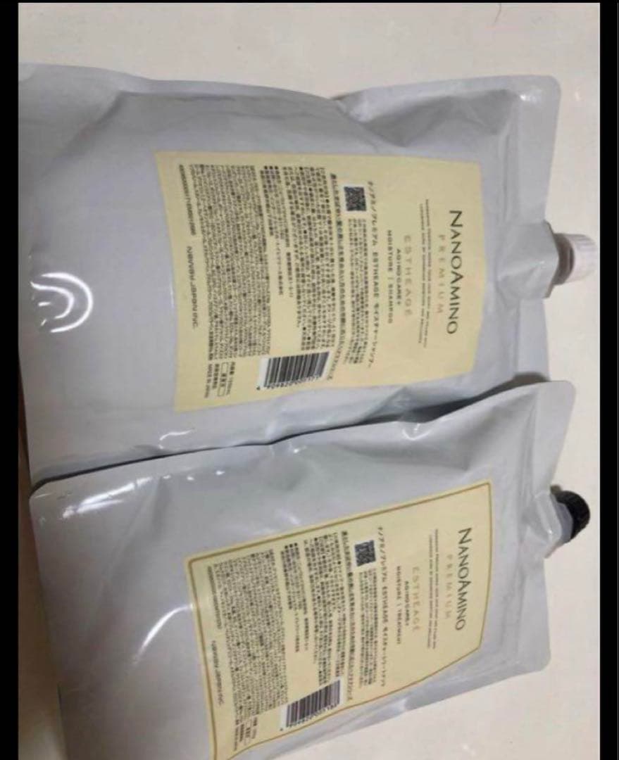 NANOAMINO ESTHEAGE シャンプー・トリートメントセット ナノアミノ プレミアム AC シャンプー トリートメント エイジングケア