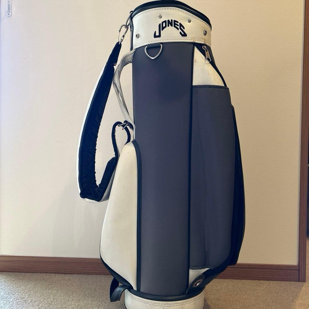 JONES キャディバッグ ホワイト・グレーの通販｜www.souvenircare.com