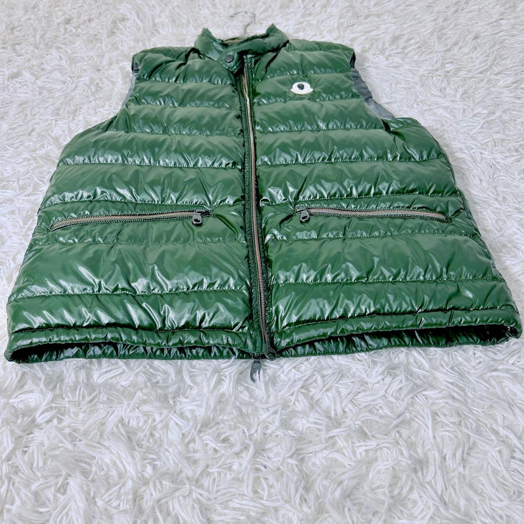 希少 極美品] MARK&LONA ダウンベスト グリーン ゴルフカモフラ