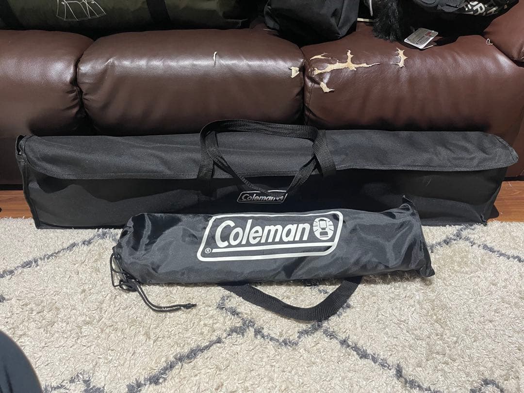 コールマン　ファイヤープレイステーブル　トライポッド　セット コールマン ファイアープレイステーブル】レビュー。ラックとしても