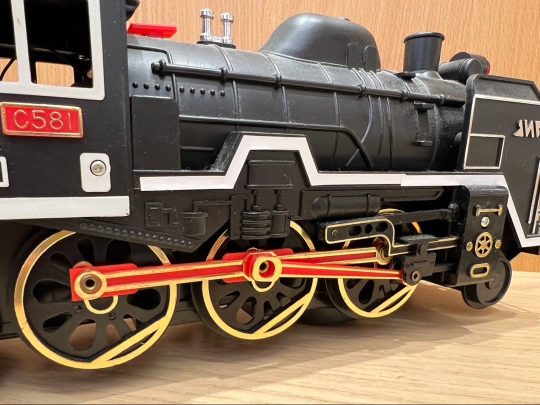 機関車 蒸気機関車 鉄道 C581 レア レトロ 廃盤 - メルカリ