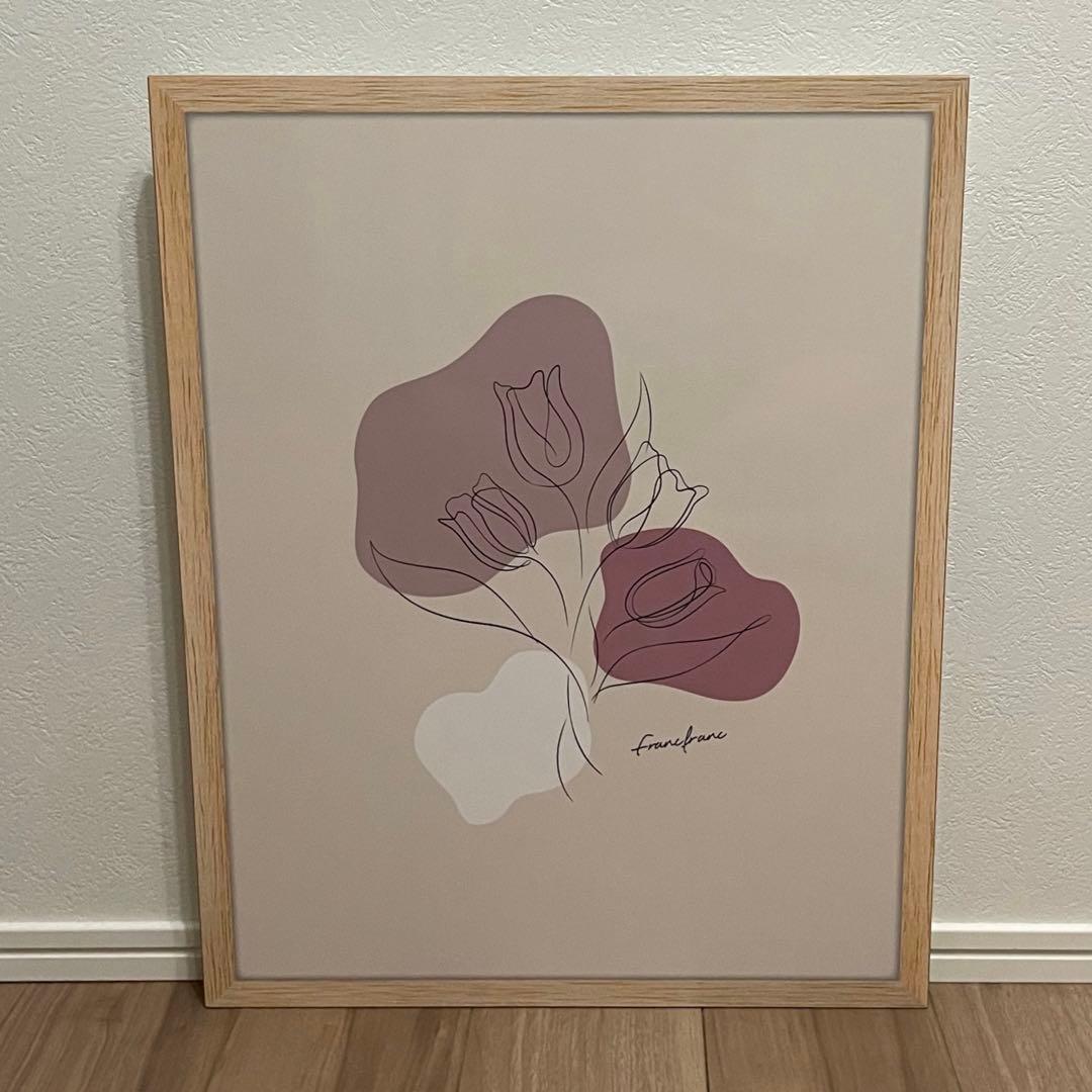 Francfranc フランフラン アート テーブル チューリップ 折りたたみ