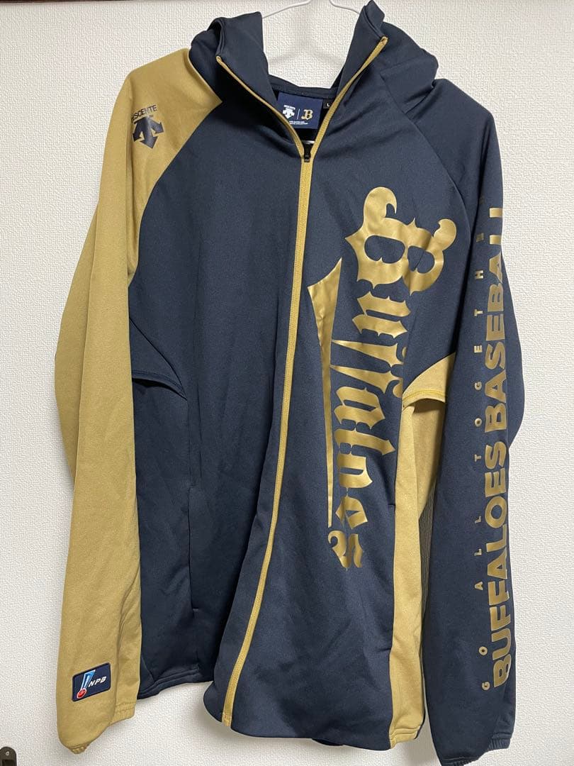 オリックスバファローズ オーセンティックフーディジャケット Lサイズ