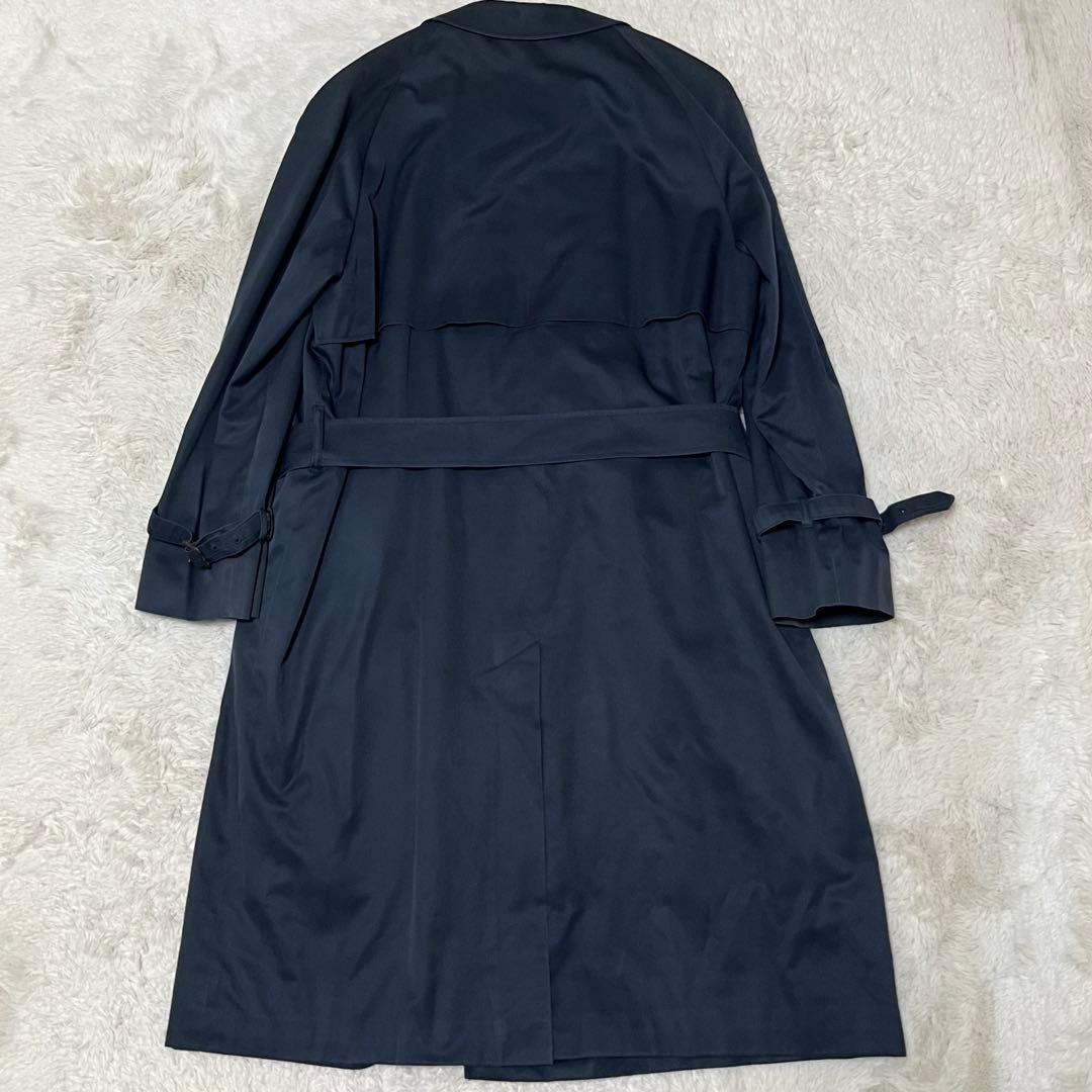 メンズ アクアスキュータム ステンカラーコート ベルト ライナー