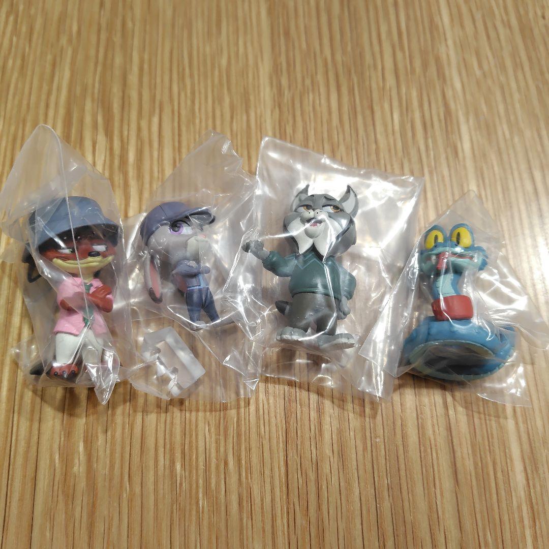 ズートピア2 ならぶんです 全4種コンプリートセット ニック ジュディ