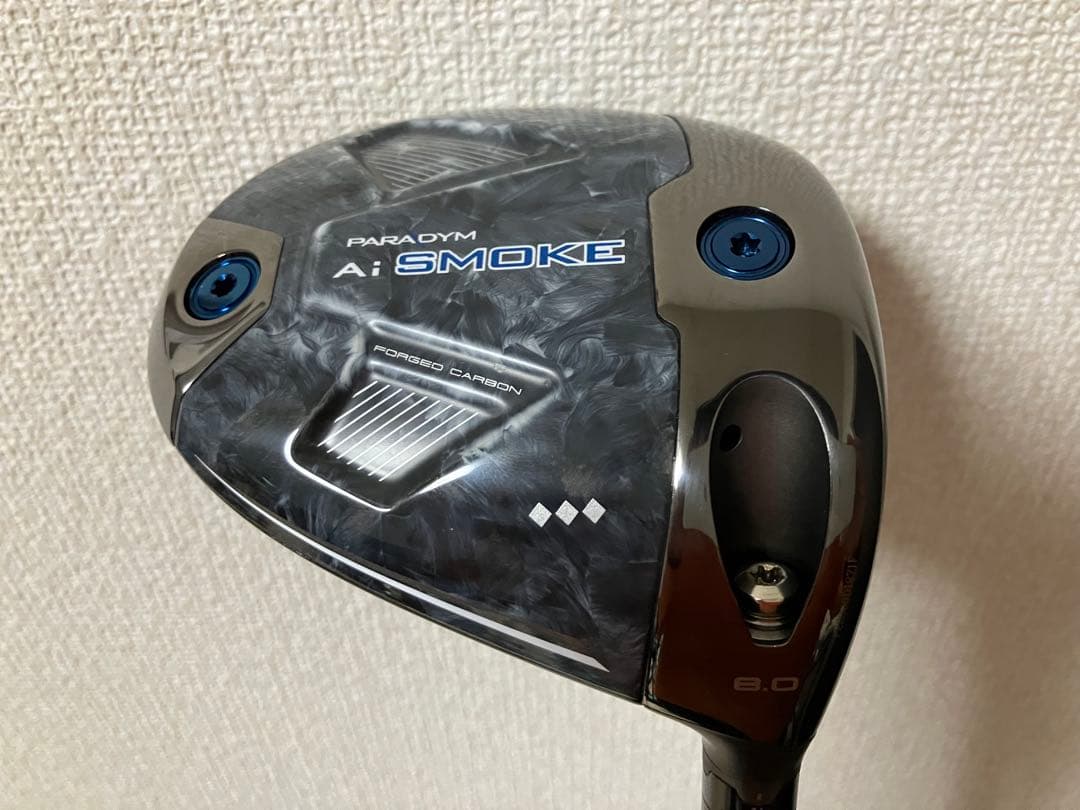 極品レア】パラダイム トリプルダイヤ 8度 フジクラ6s ベンタス 極品