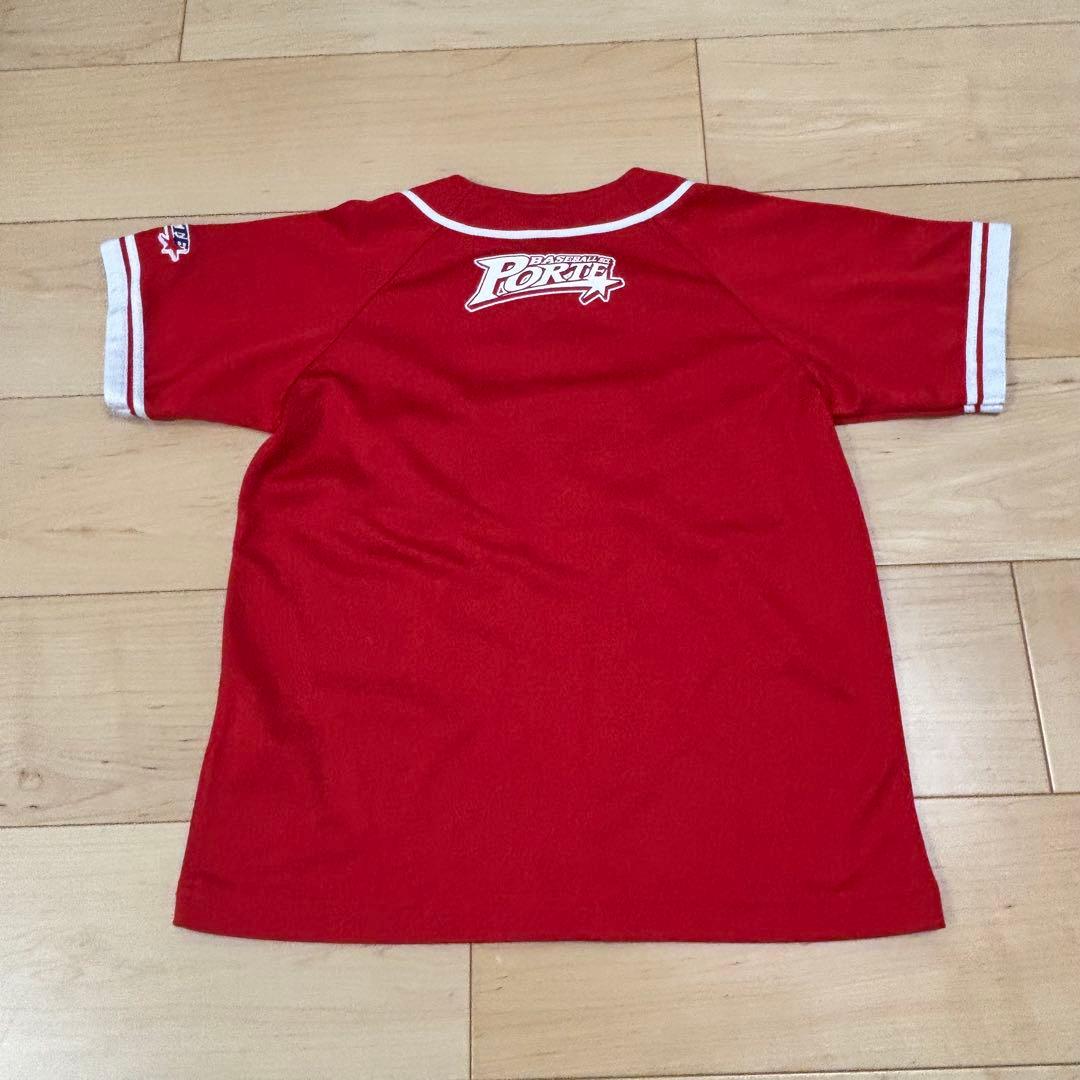 ポルテ 公式 7点セット ベースボールスクール ユニフォーム 145 野球