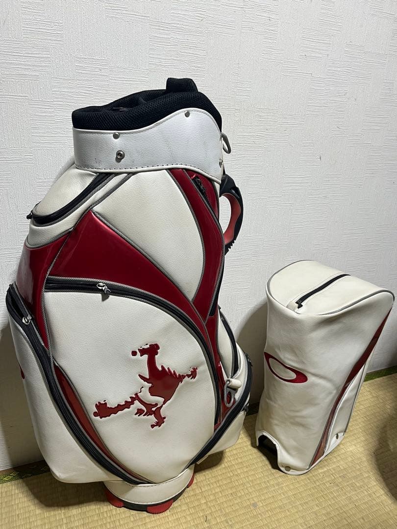 訳有！稀少！　OAKLEY オークリ　キャディバッグ フード付属 楽天市場】キャディバッグ（ブランドオークリー）（バッグ・ケース