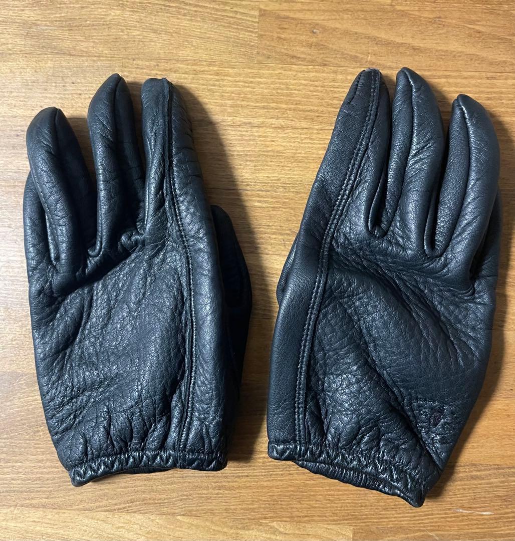 Rai　ランプグローブス　LAMP GROVES shorty ブラック Lamp gloves/ランプグローブス 「Deer Utility glove shorty