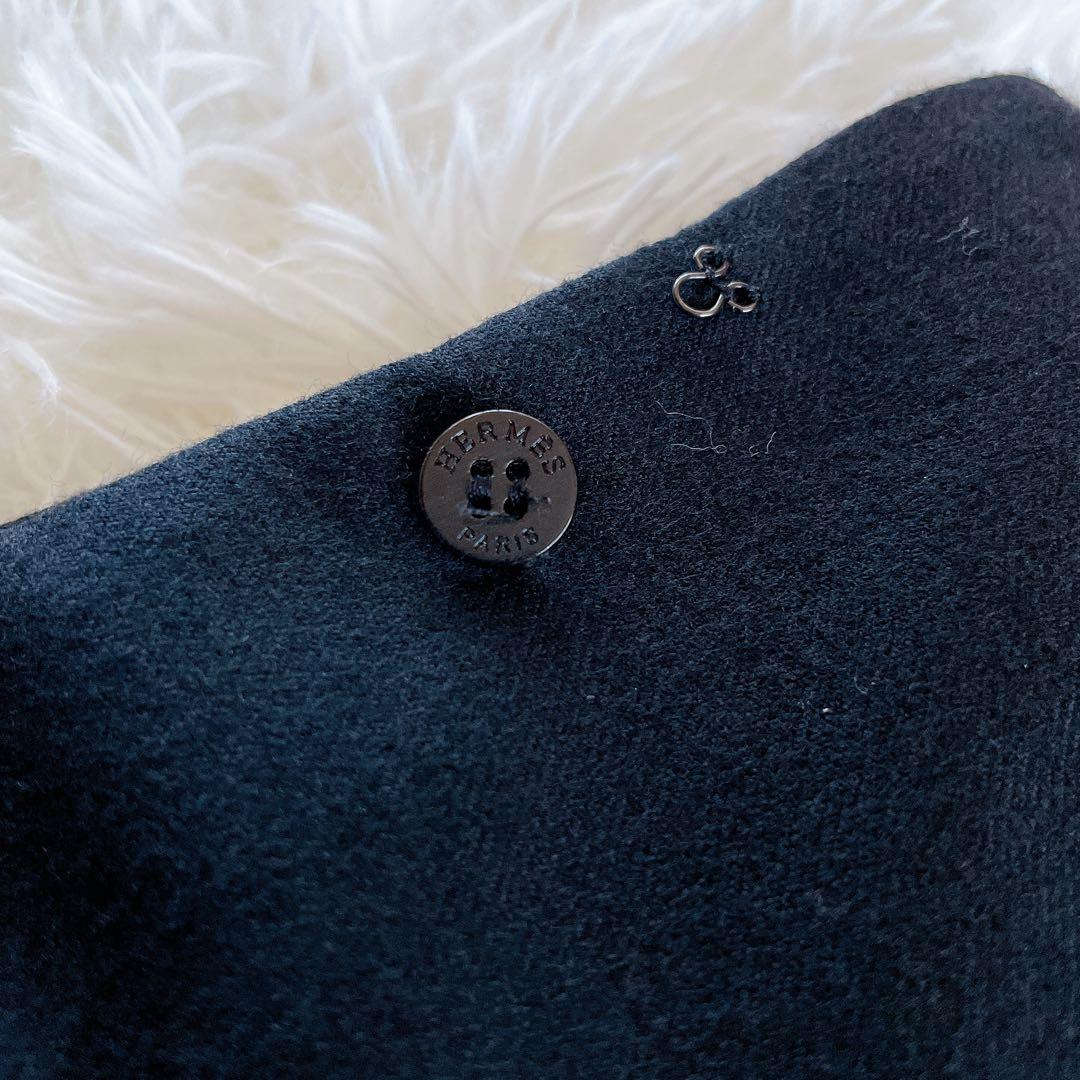 希少✨【エルメス】レザーベルト ラップスカート 巻きスカート