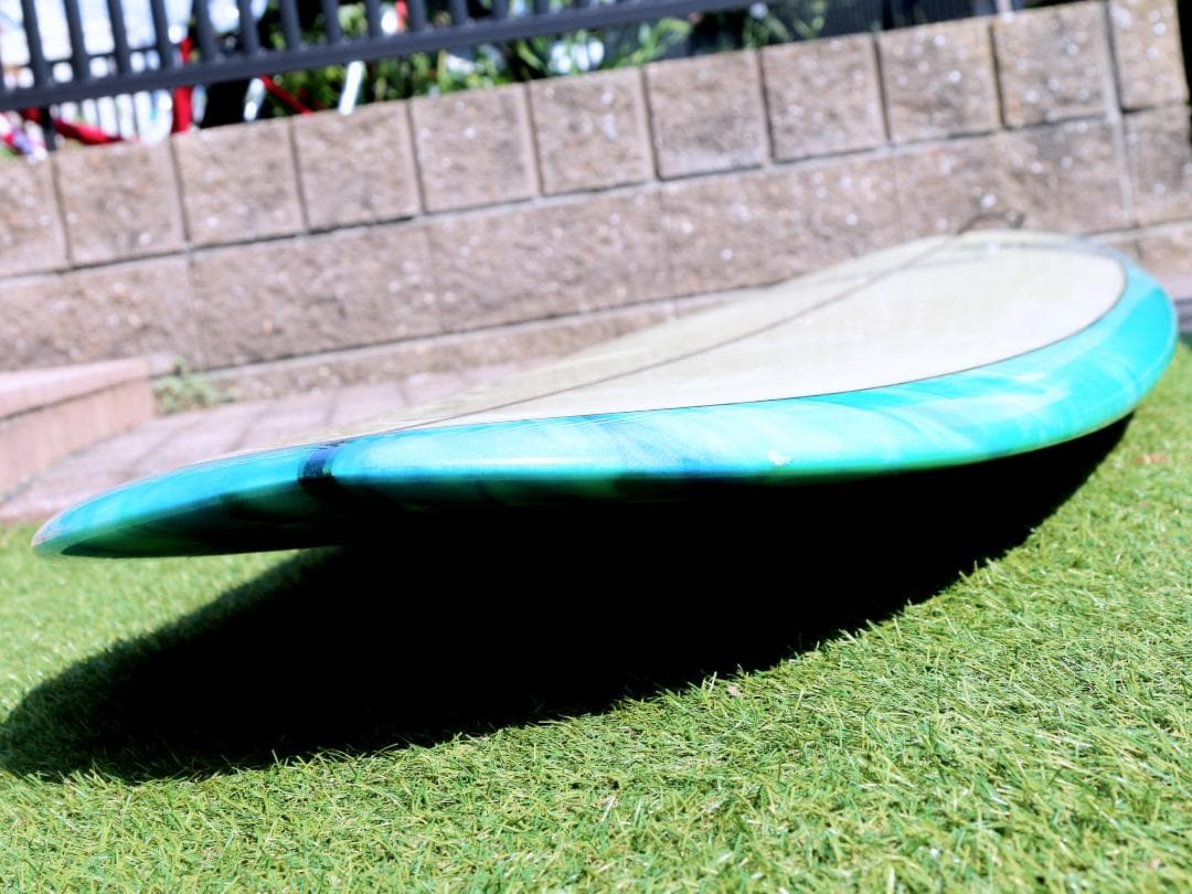 ロングボード9.4f ローカルモーション フィン ニットカバー付 マーブル