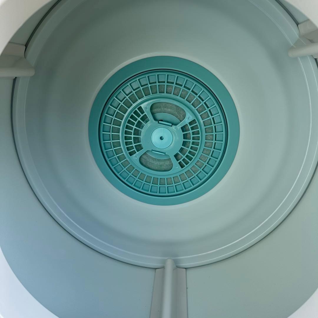 美品 東芝 衣類乾燥機 ED-458 4.5kg ピュアホワイト 2020年製