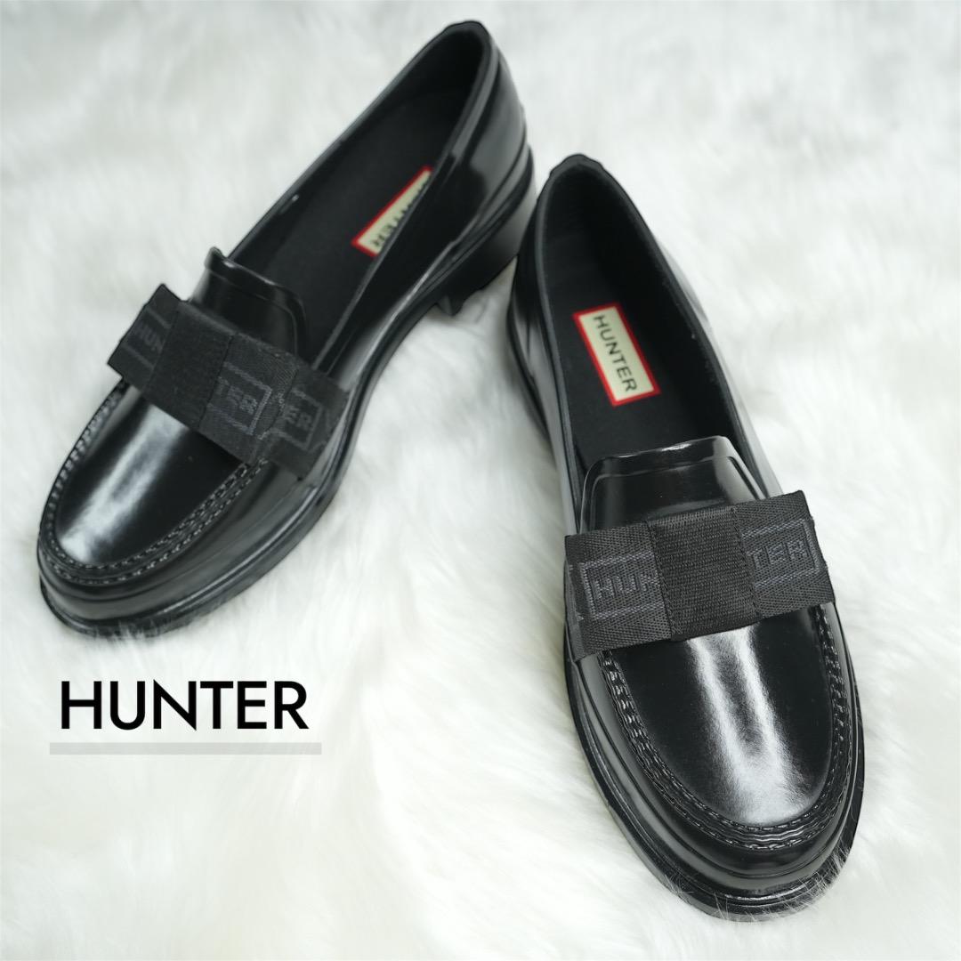極美品✨HUNTER REFAIND BOW PENNY LOAFER 24 Pinch Penny Moc -Heritage Brown | Rancourt & Co. | Men's Boots and