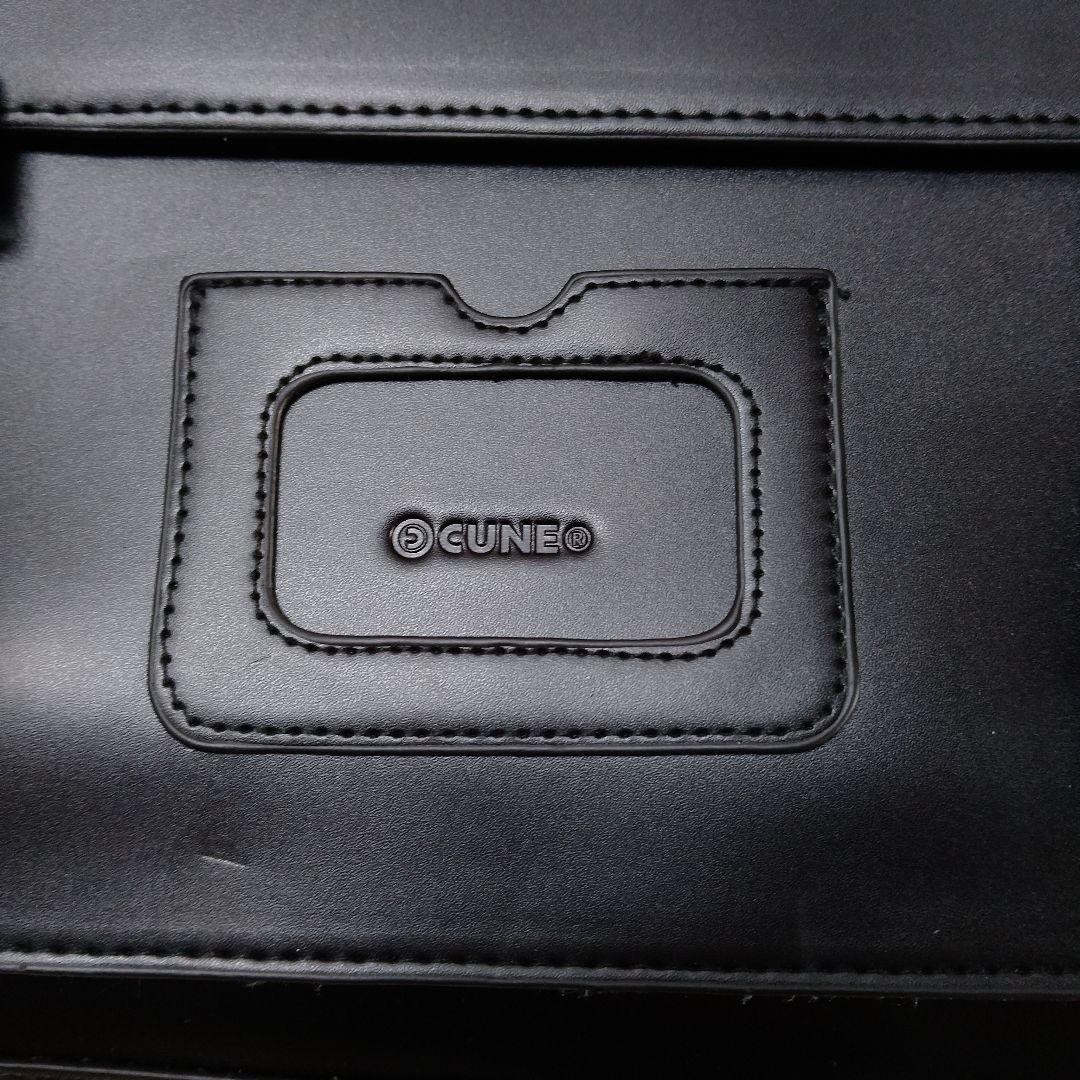 CUNE 合皮の四角いフラップバッグS 3way うさぎ BLACK キュ―ン - メルカリ