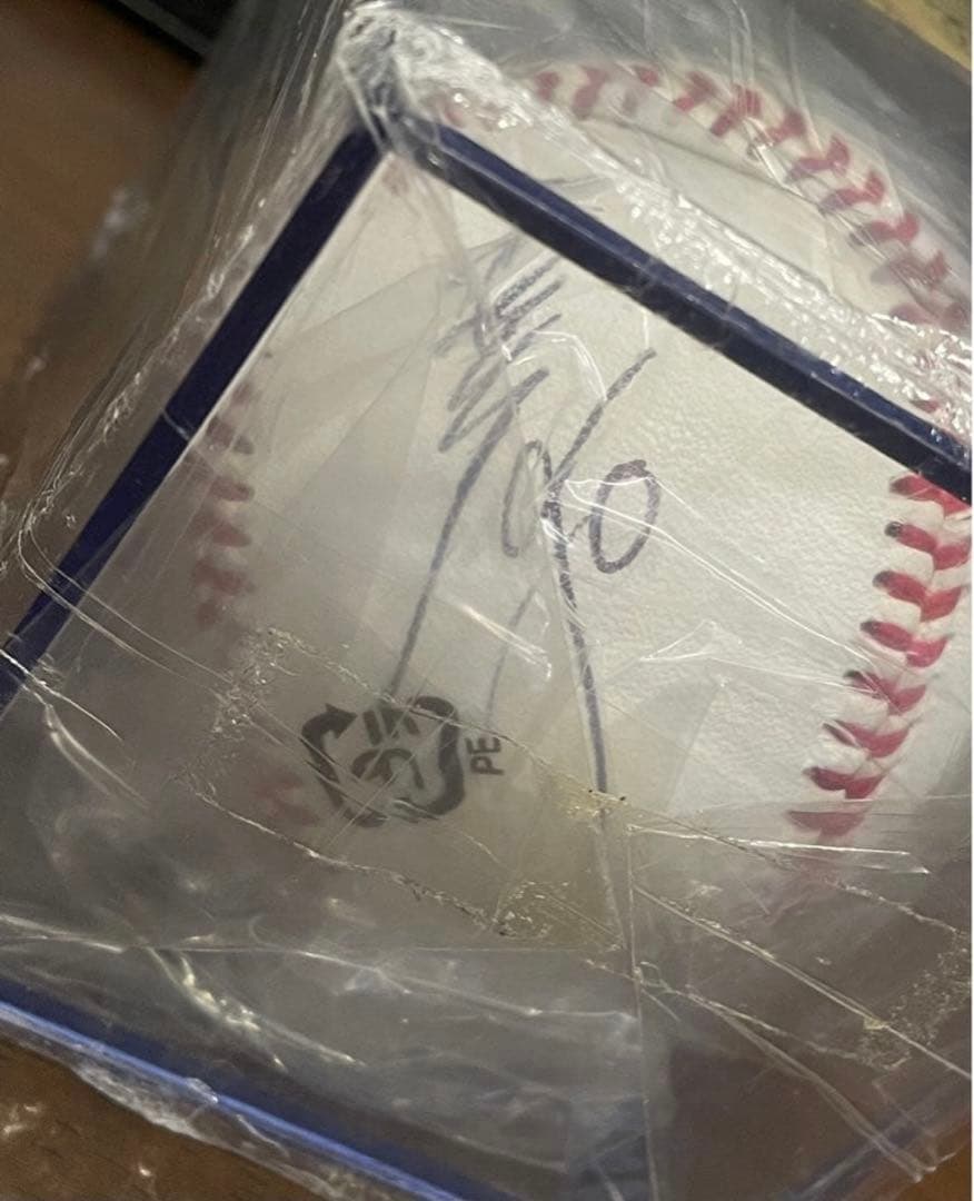藤村大介選手 直筆サインボール ジャイアンツ シーズンシート オーナー