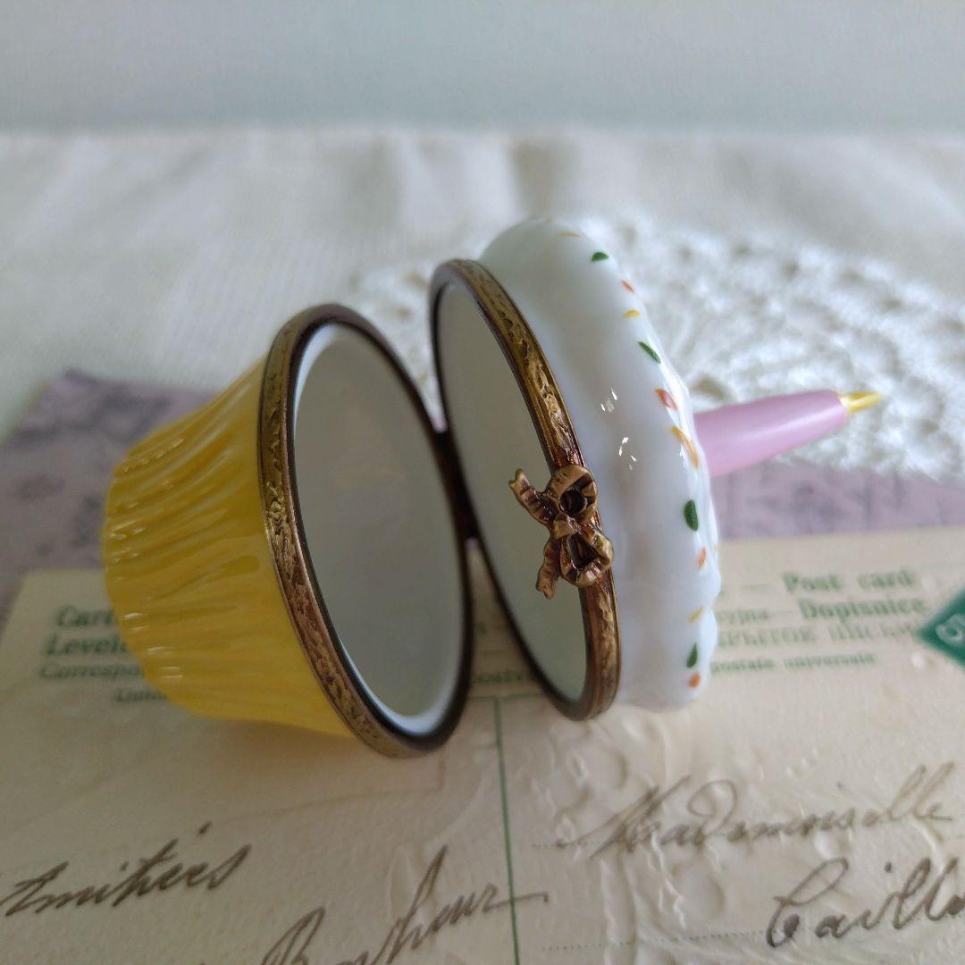 リモージュボックス カップケーキ 誕生日 バースデー フランス製