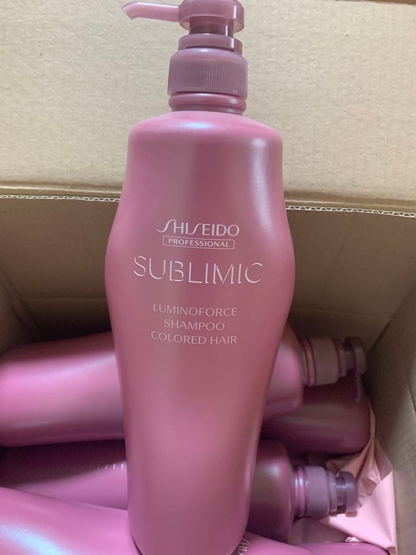 サブリミック ルミノフォース シャンプー 1000mL6個 公式販売店】サブリミック ルミノフォース シャンプー | 資生堂