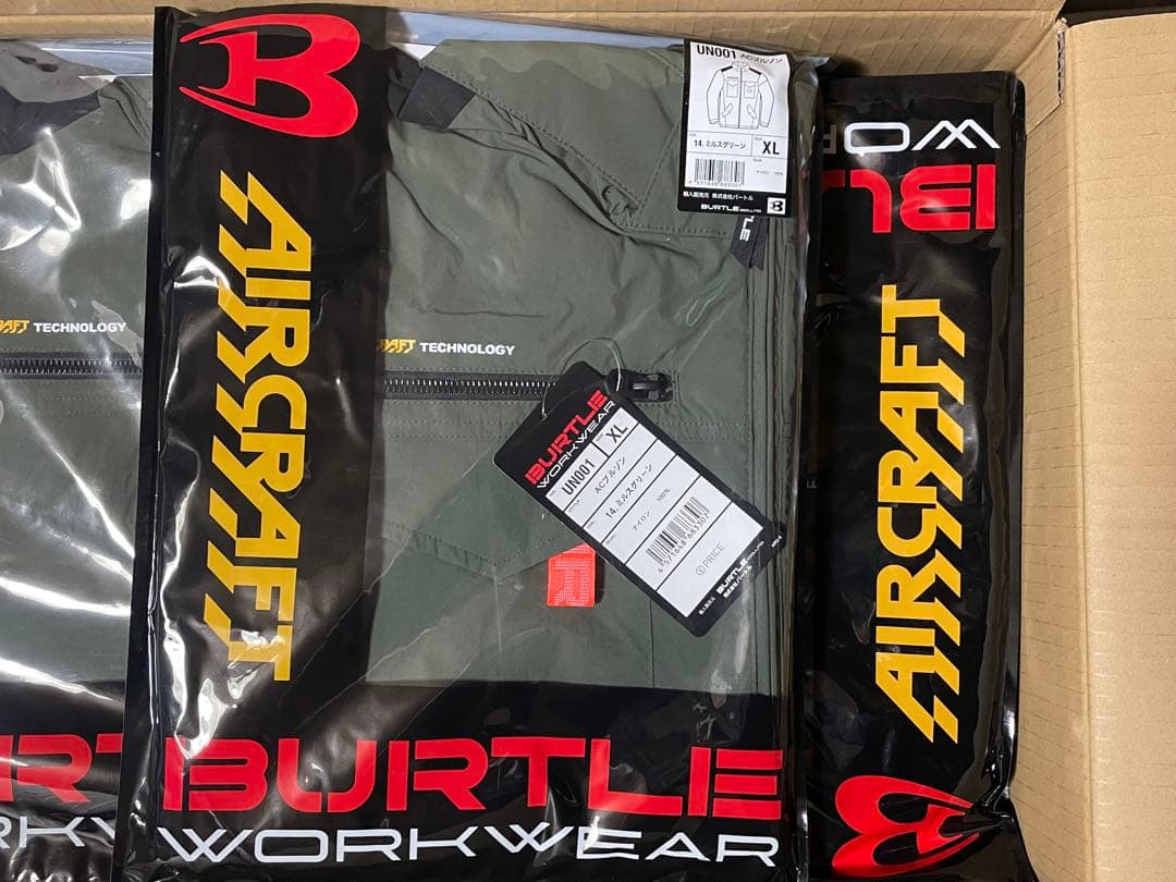 空調服　ハイバック　バートルエアークラフト 長袖 UN001 XL 1枚 春夏用]【当店限定】バートル UN001 エアークラフト ハイバックファン