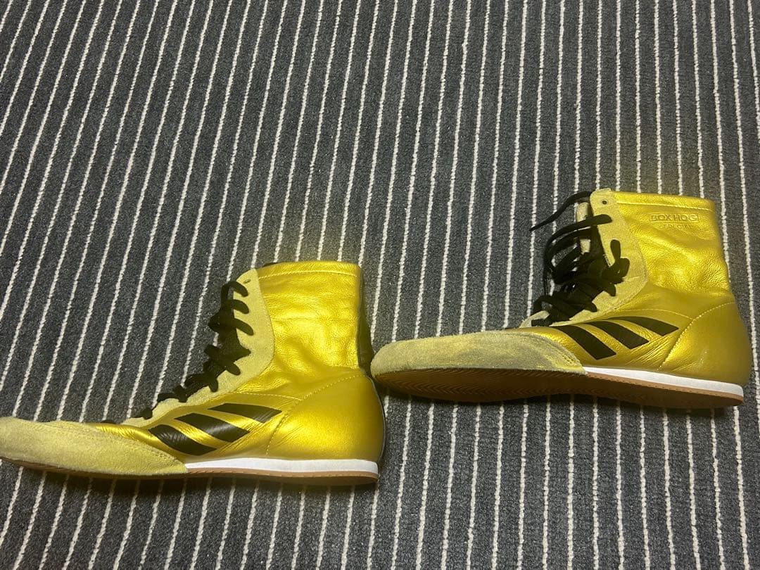 addidas製ボクシングシューズ ミドルカットBOXHOG 27.5cm