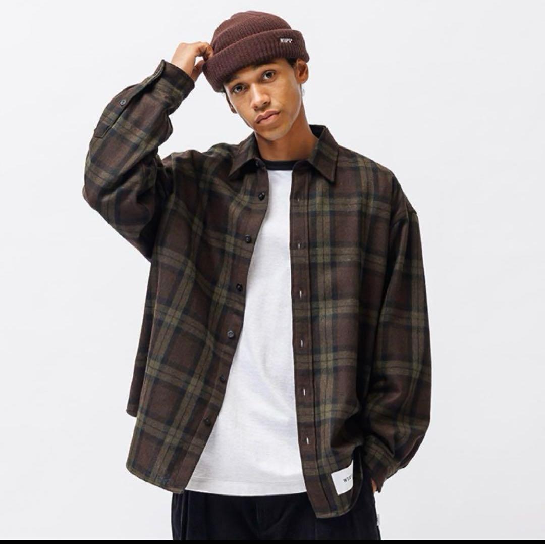 WTAPS TXT 01 LS WOPL TWEED TEXTILE 02新品 - メルカリ