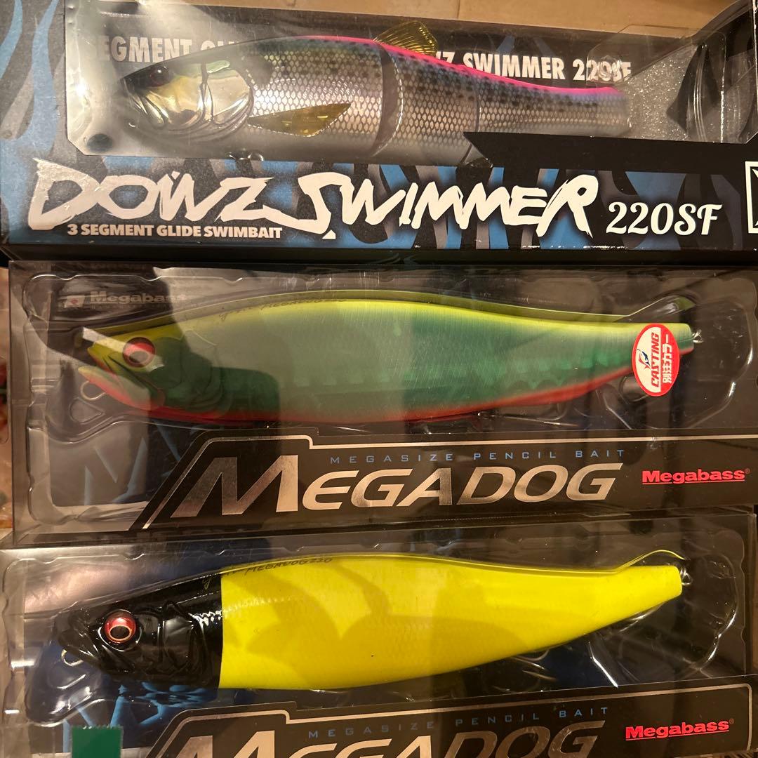 ダウズスイマー、メガドッグ 二本セット メガバス メガドッグ