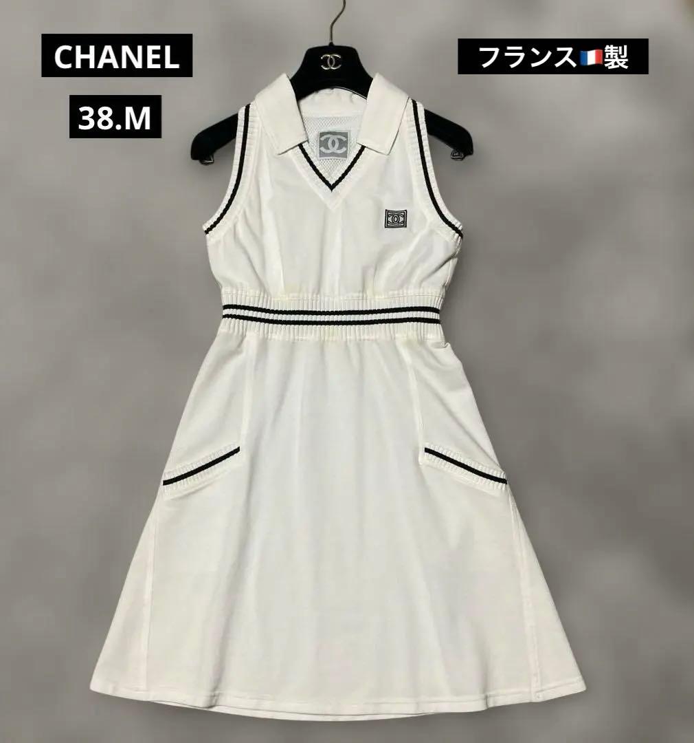CHANELワンピース★スポーツライン，フランス製、ノースリーブ.38 M 楽天市場】【アパレル】CHANEL シャネル レディース ワンピース
