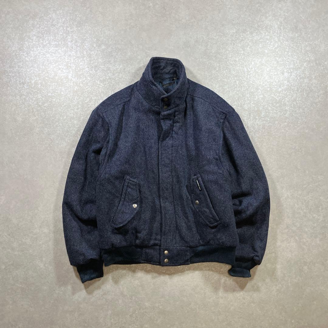 90s MEMBERS ONLY ウールハリントンジャケット 短丈 ヴィンテージ
