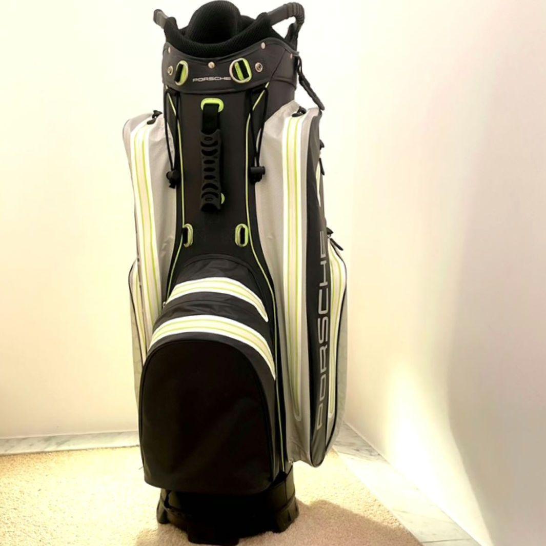 新品・ポルシェ・キャディバッグ・軽量・14分割・ PORSCHE・ゴルフ