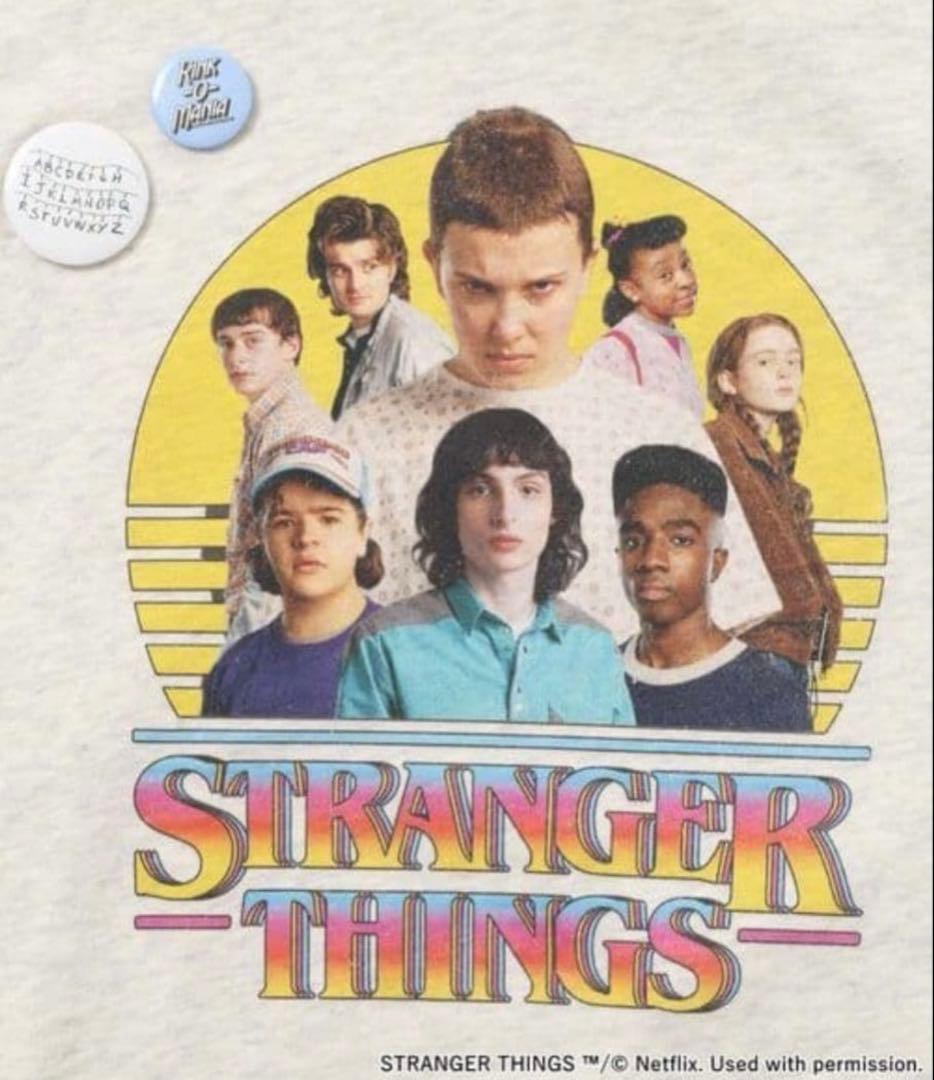 10時間以内発送】ストレンジャーシングスniko and パーカー缶バッチ