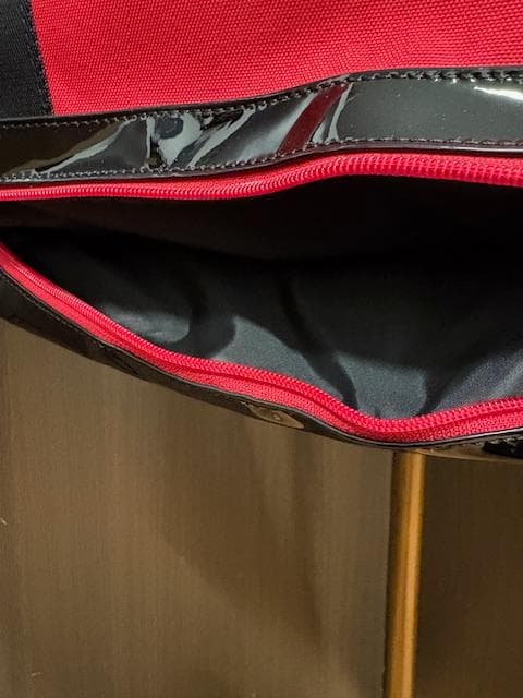 カステルバジャック CBT035 トートバッグ レッド/ブラック 新品