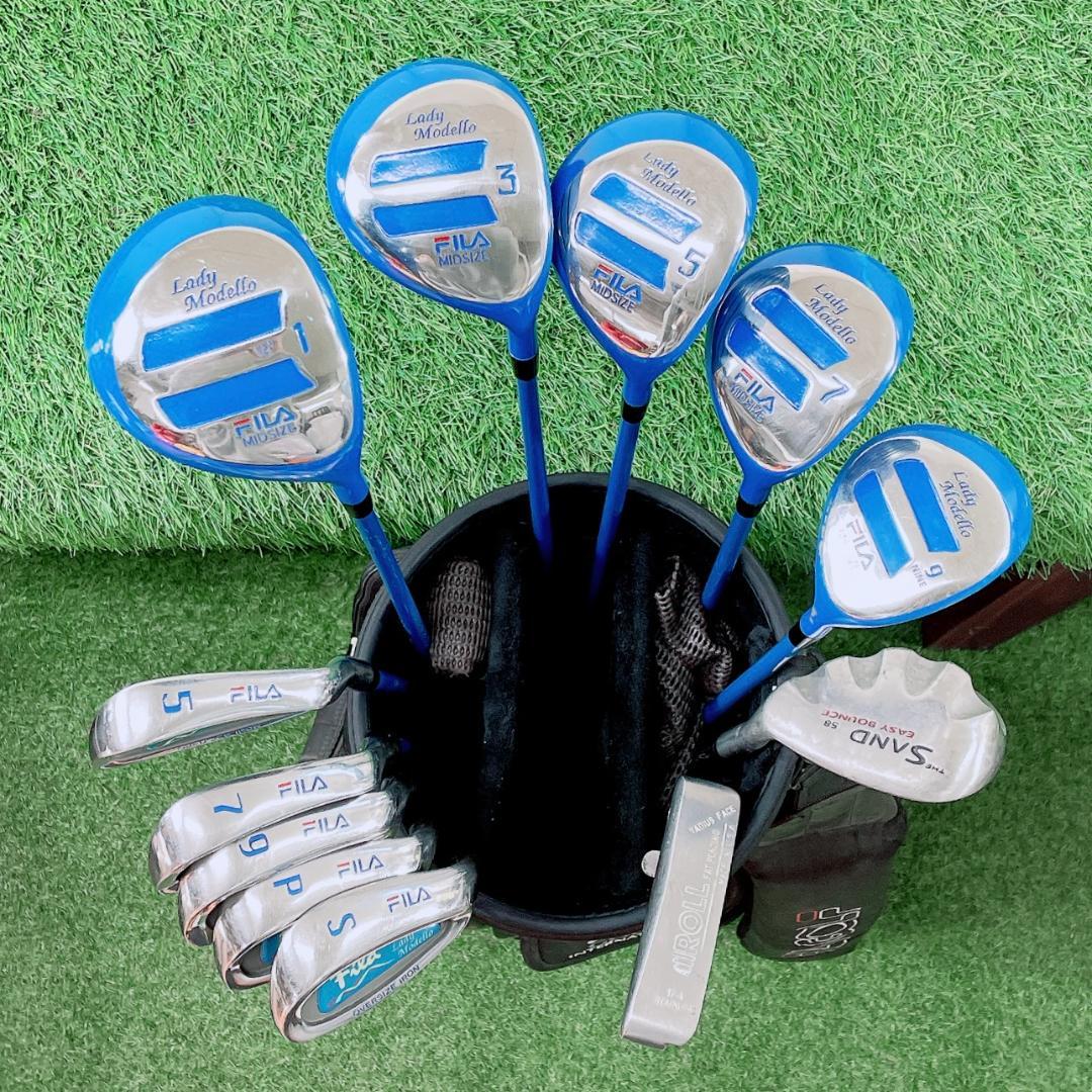 FILA Lady レディース ゴルフクラブ セット 12本 N2137-在庫限定品