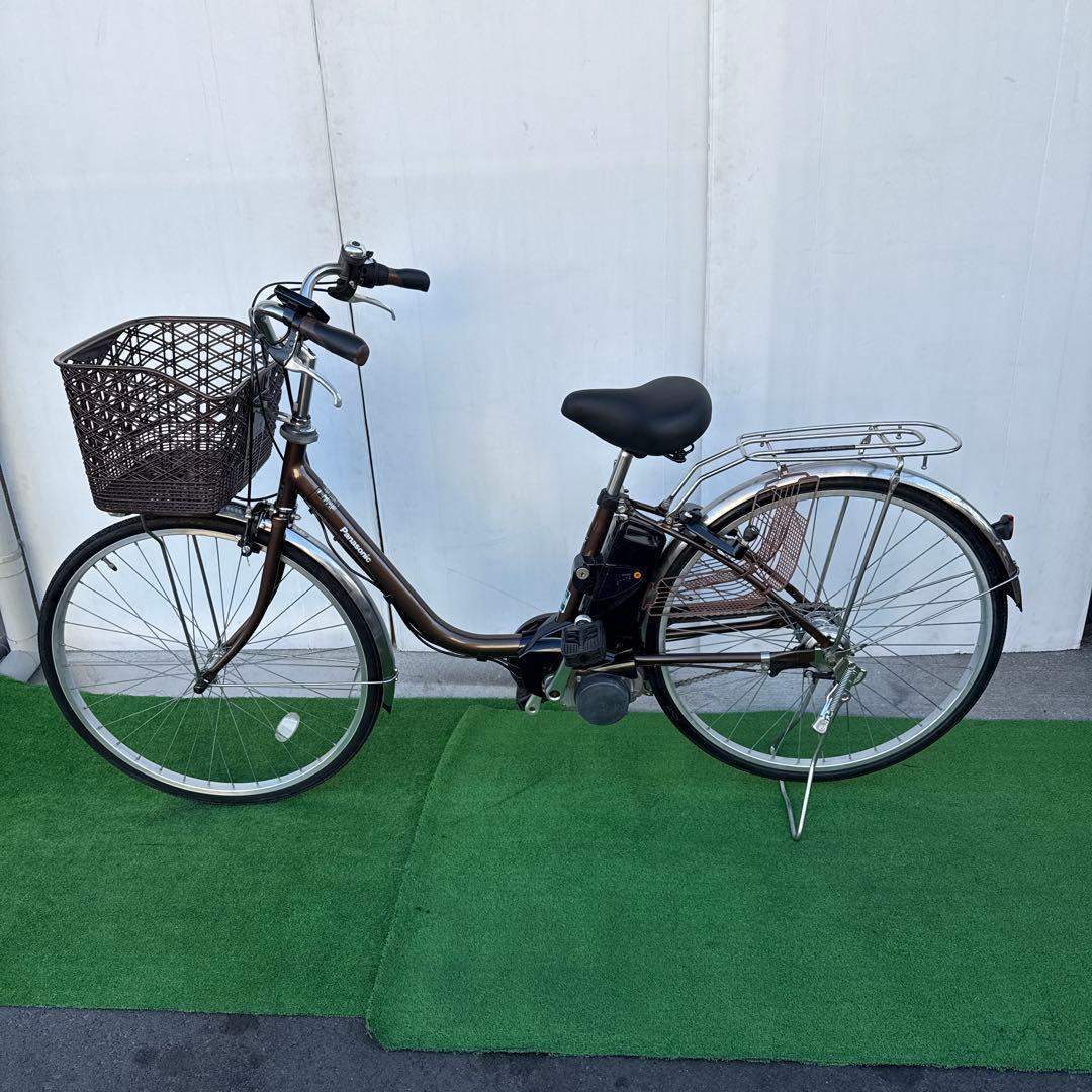 panasonic パナソニック電動アシスト自転車26インチ8.9Ah ブラウン 電動自転車 パナソニック電動アシスト自転車 ビビ・DX 26インチ