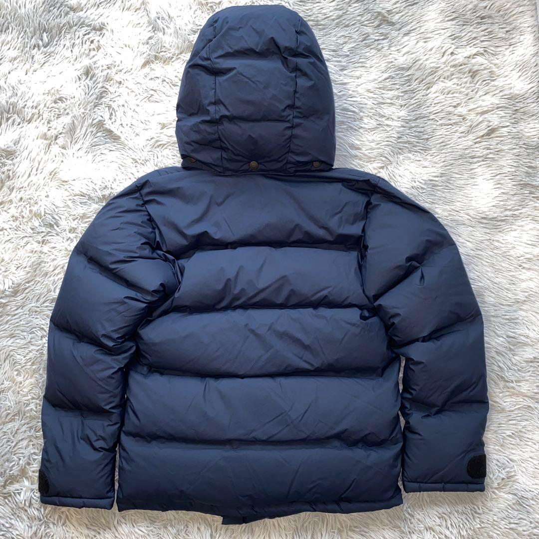 美品】NORTH FACE ダウンジャケット ネイビー 小栗旬 日本沈没 S