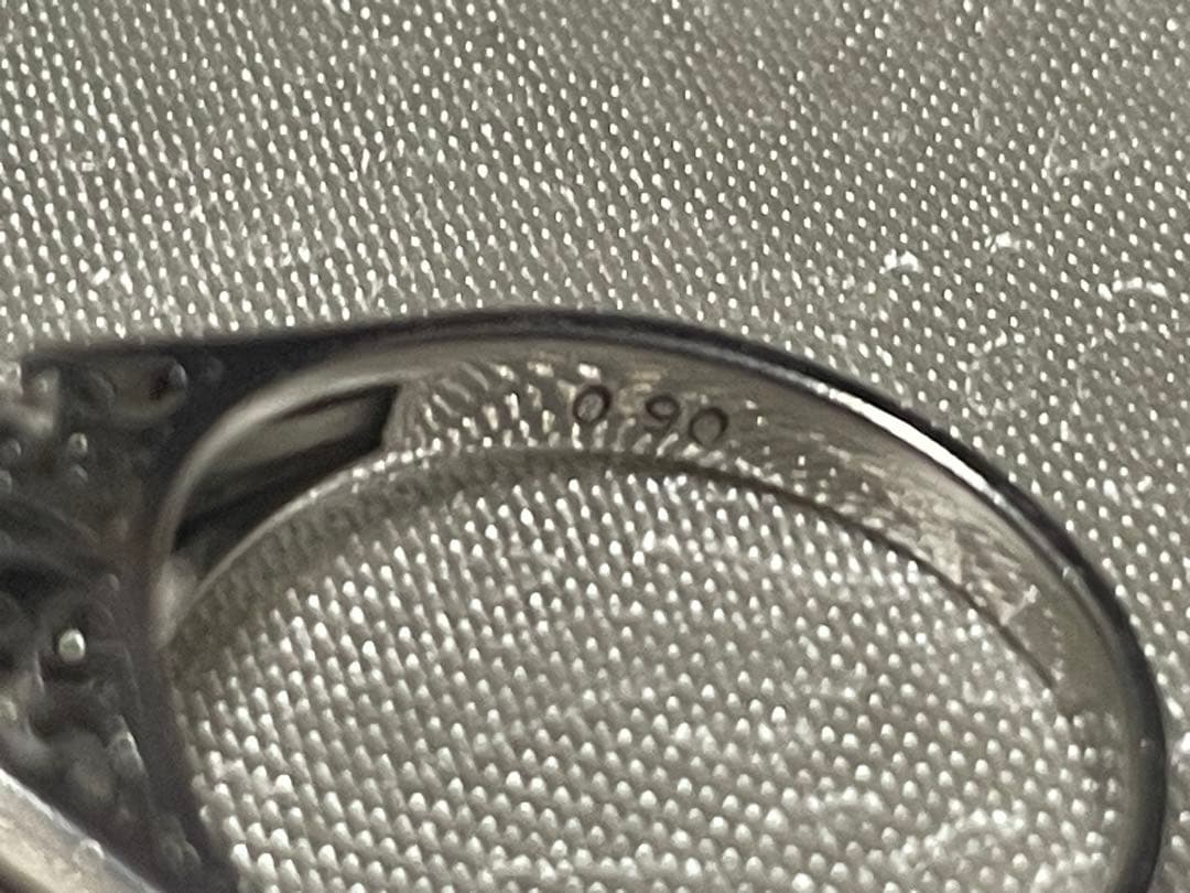 Pt850 プラチナリング 約13号 4.5g 刻印あり 指輪