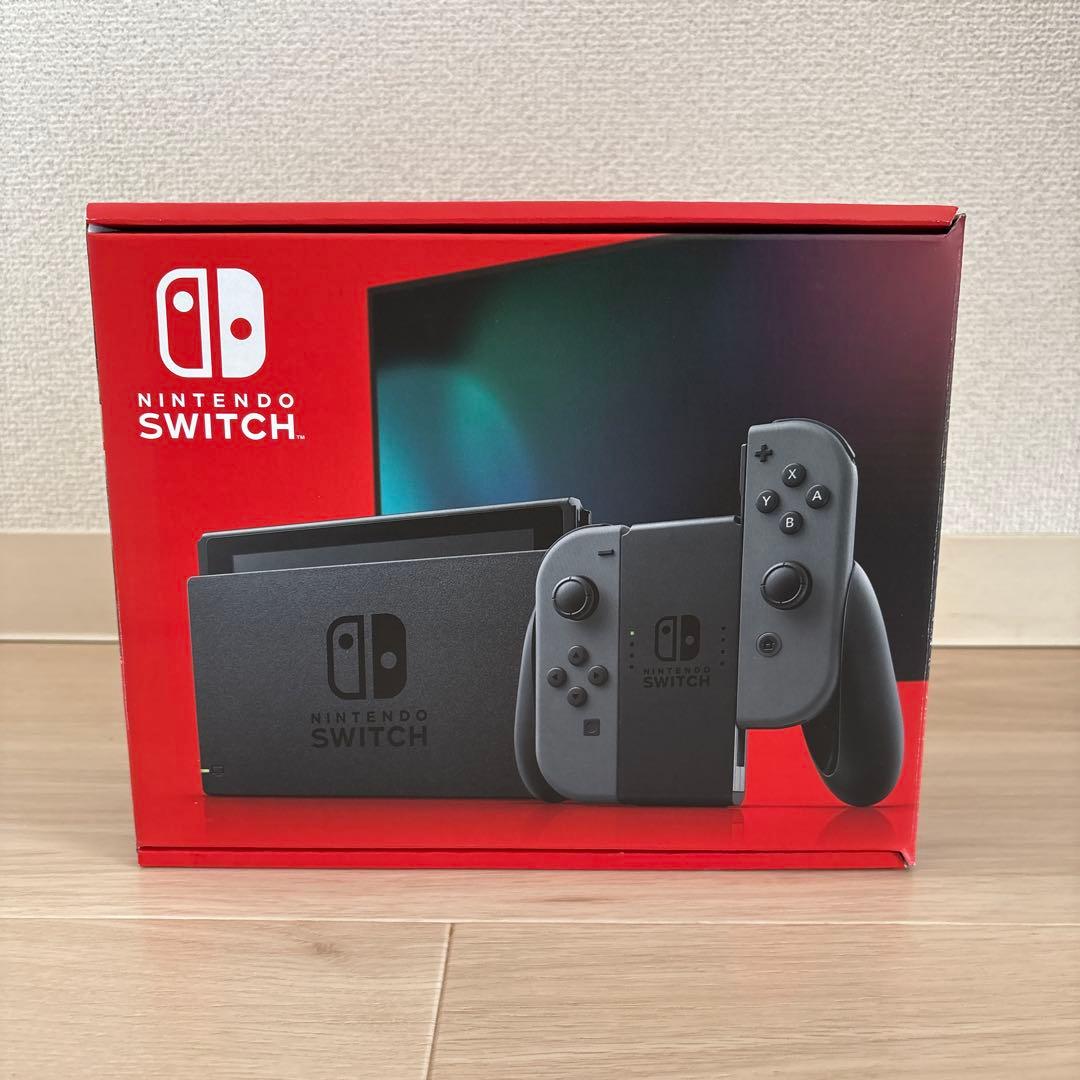 Nintendo Switch グレー 新型 任天堂 Joy-Con 本体 任天堂（Nintendo） 新型 スイッチ Switch 本体 完品 ジョイコン Joy