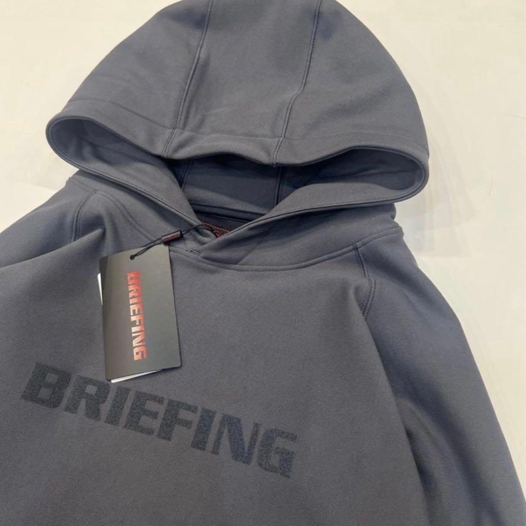 新品　BRIEFING MEN’S LOGO HOODIE L MEN'S 3D LOGO HOODIE（メンズ 3Dロゴ フーディー（スウェット